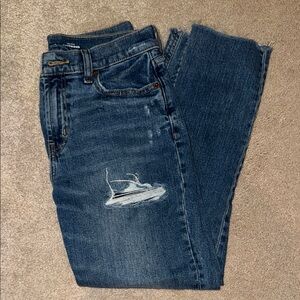 Old Navy Mid Rise Boyfriend Jeans